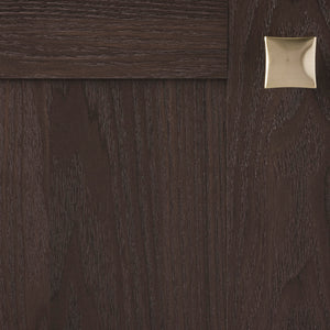 Twist Knob 1-1/4 Inch Square Elusive Golden Nickel