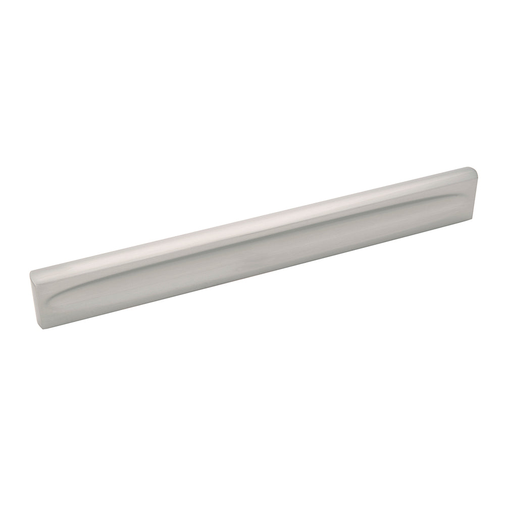 Ingot Pull 7-9/16 Inch (192mm) Center to Center Satin Nickel