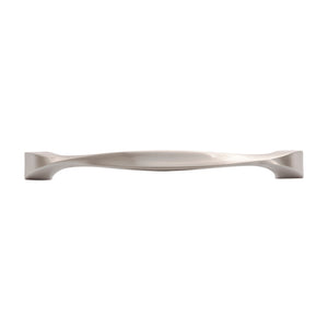 Twist Pull 5-1/16 Inch (128mm) Center to Center Satin Nickel