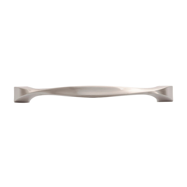 Twist Pull 5-1/16 Inch (128mm) Center to Center Satin Nickel