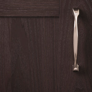 Twist Pull 5-1/16 Inch (128mm) Center to Center Satin Nickel