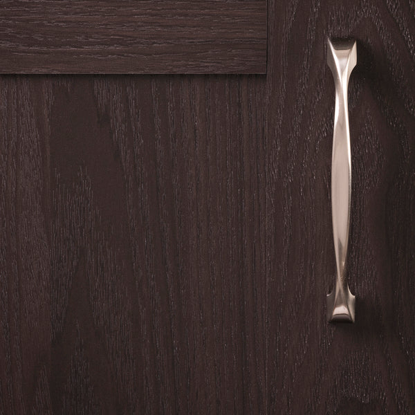 Twist Pull 5-1/16 Inch (128mm) Center to Center Satin Nickel