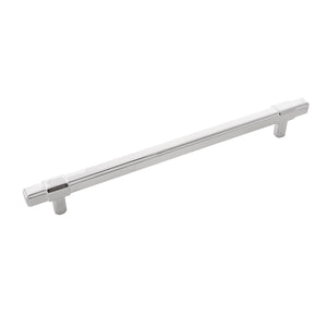 Monroe Pull 8-13/16 Inch (224mm) Center to Center Chrome