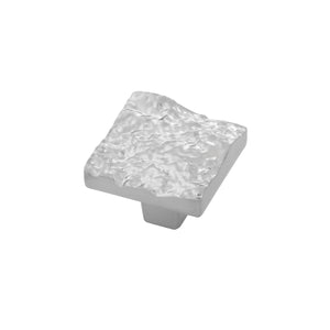 Sandrine Knob 1-3/8 Inch Square Satin Nickel