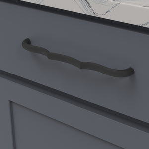 Trellis Pull 8-13/16 Inch (224mm) Center to Center Matte Black