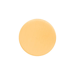 Urbane Knob 1-1/4 Inch Diameter Brushed Golden Brass