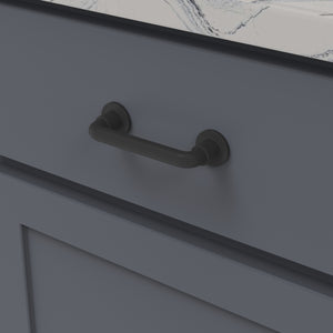 Urbane Pull 3-3/4 Inch (96mm) Center to Center Matte Black