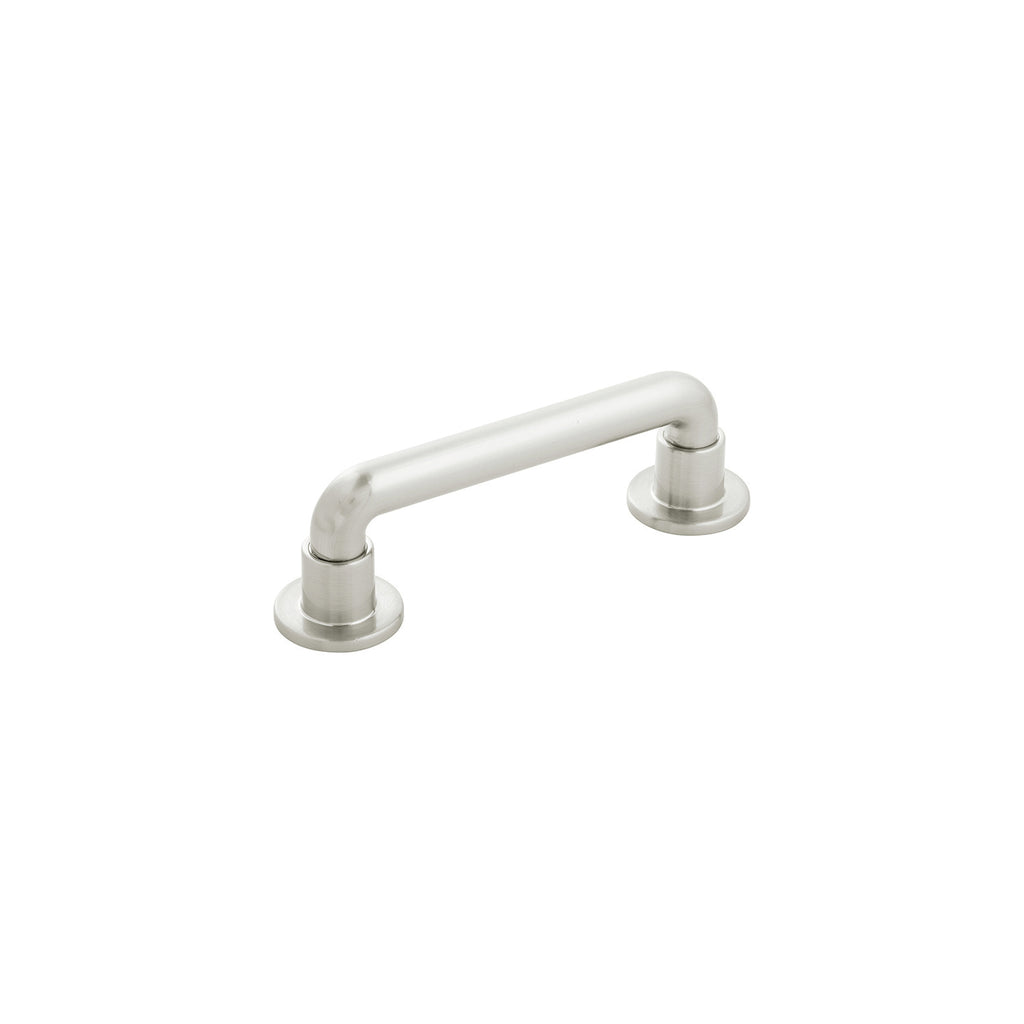 Urbane Pull 3-3/4 Inch (96mm) Center to Center Satin Nickel Finish