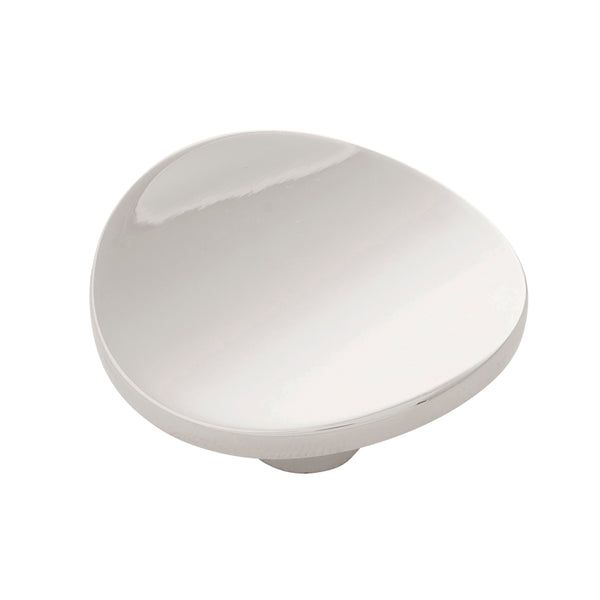 Vale Knob 1-3/4 Inch Diameter Polished Nickel