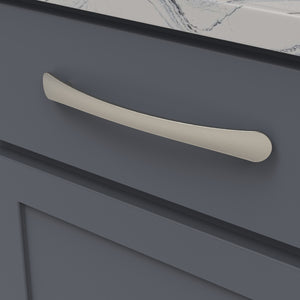 Vale Pull 7-9/16 Inch (192mm) Center to Center Satin Nickel