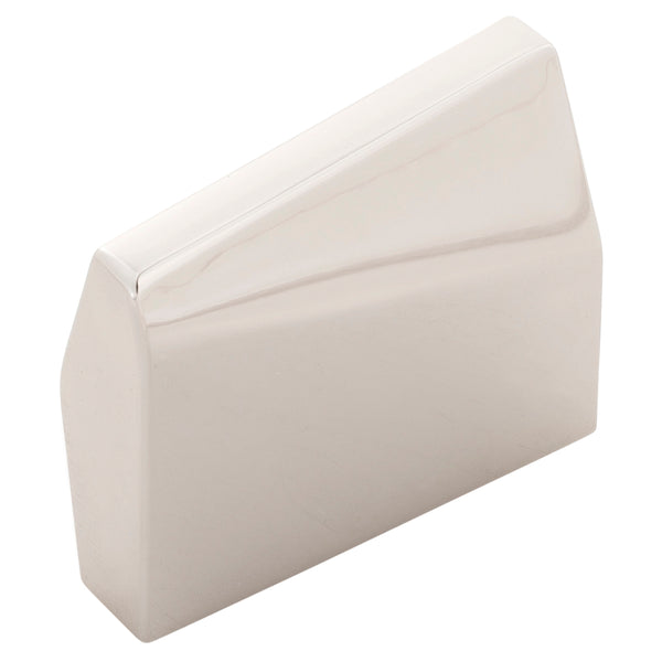 Veer Pinch Knob 1 Inch Center to Center Polished Nickel