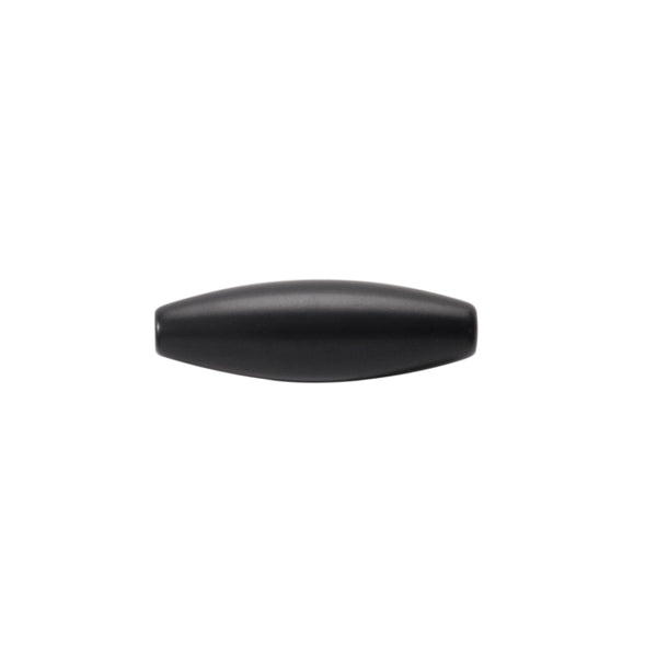 Wexler T-Knob 1-1/2 Inch x 1/2 Inch Flat Onyx