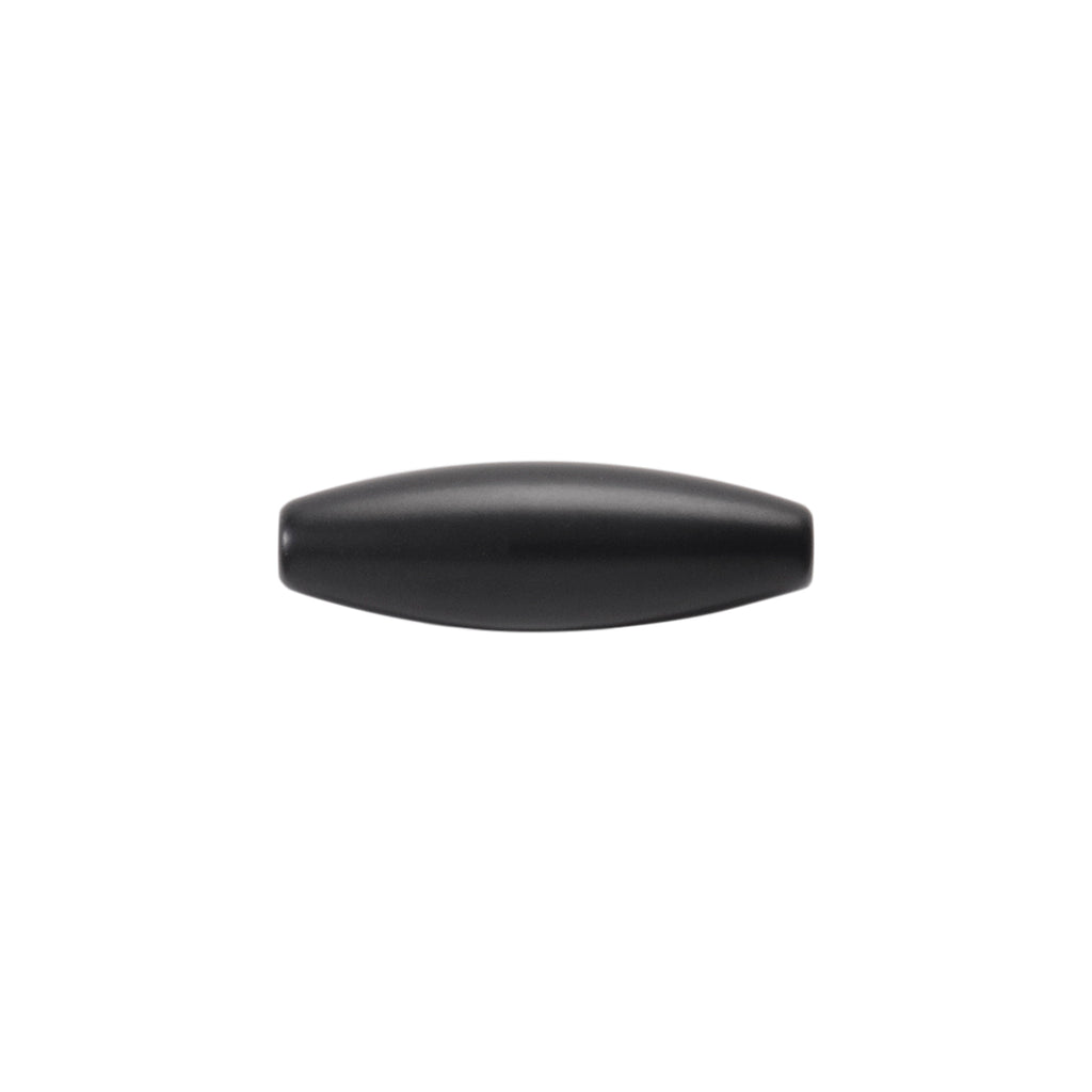 Wexler Knob 1-1/2 Inch x 1/2 Inch Flat Onyx Finish