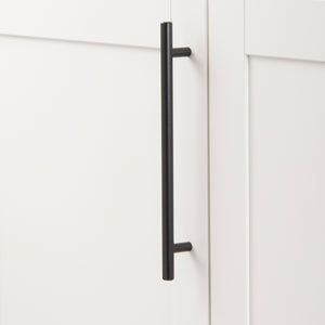 Bar Pull 7-9/16 Inch (192mm) Center to Center Matte Black