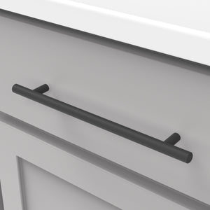 Bar Pull 7-9/16 Inch (192mm) Center to Center Matte Black