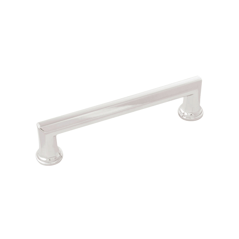 Facette Pull 3-3/4 Inch (96mm) Center to Center Polished Nickel