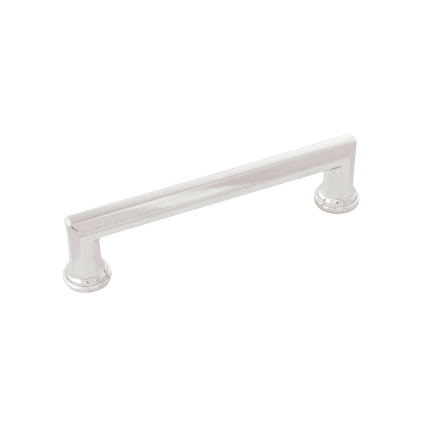 Facette Pull 3-3/4 Inch (96mm) Center to Center Polished Nickel
