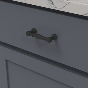 Fuller Pull 3 Inch Center to Center Matte Black