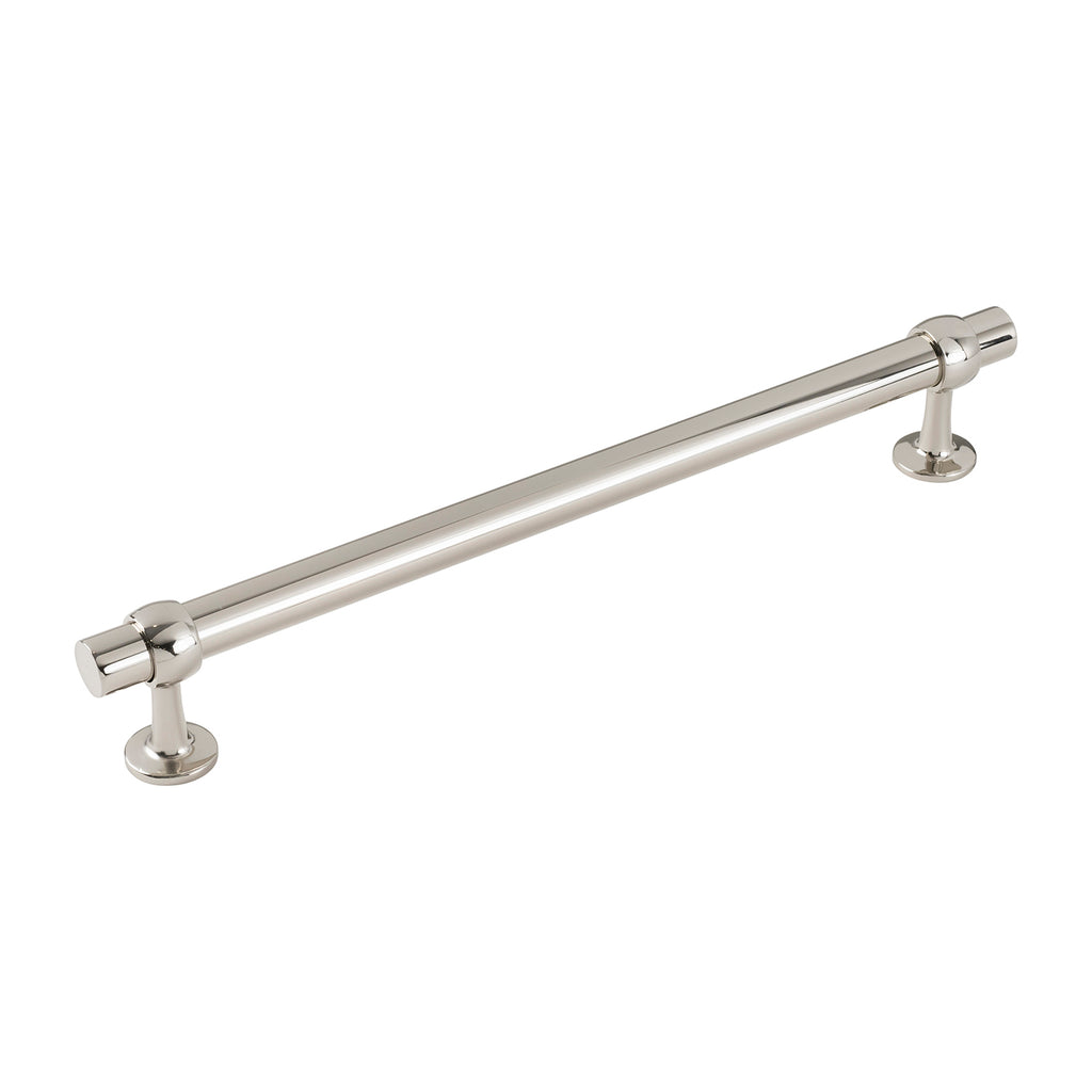 Ostia Appliance Pull 12 Inch Center to Center Polished Nickel Finish