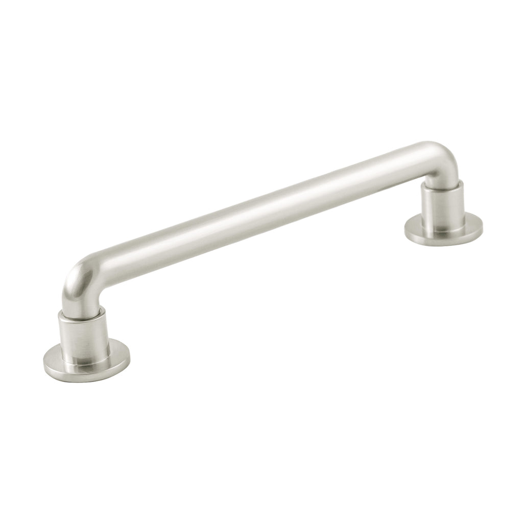 Urbane Pull 6-5/16 Inch (160mm) Center to Center Satin Nickel Finish