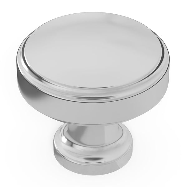 Piper Knob 1-1/4 Inch Diameter Chrome