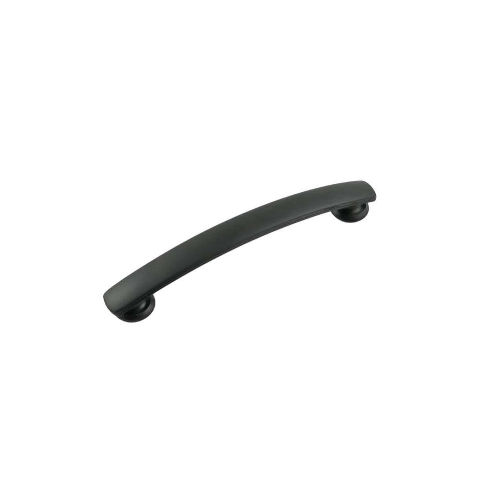 American Diner Pull 5-1/16 Inch (128mm) Center to Center Matte Black
