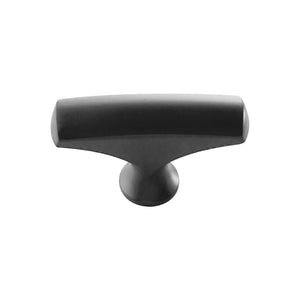 Greenwich Knob 1-3/4 Inch x 1/2 Inch Matte Black