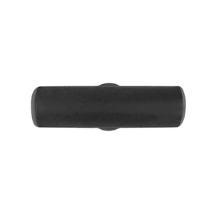 Greenwich Knob 1-3/4 Inch x 1/2 Inch Matte Black