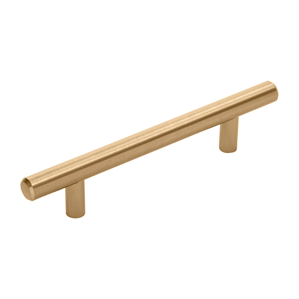 Bar Pull 3-3/4 Inch (96mm) Center to Center Champagne Bronze