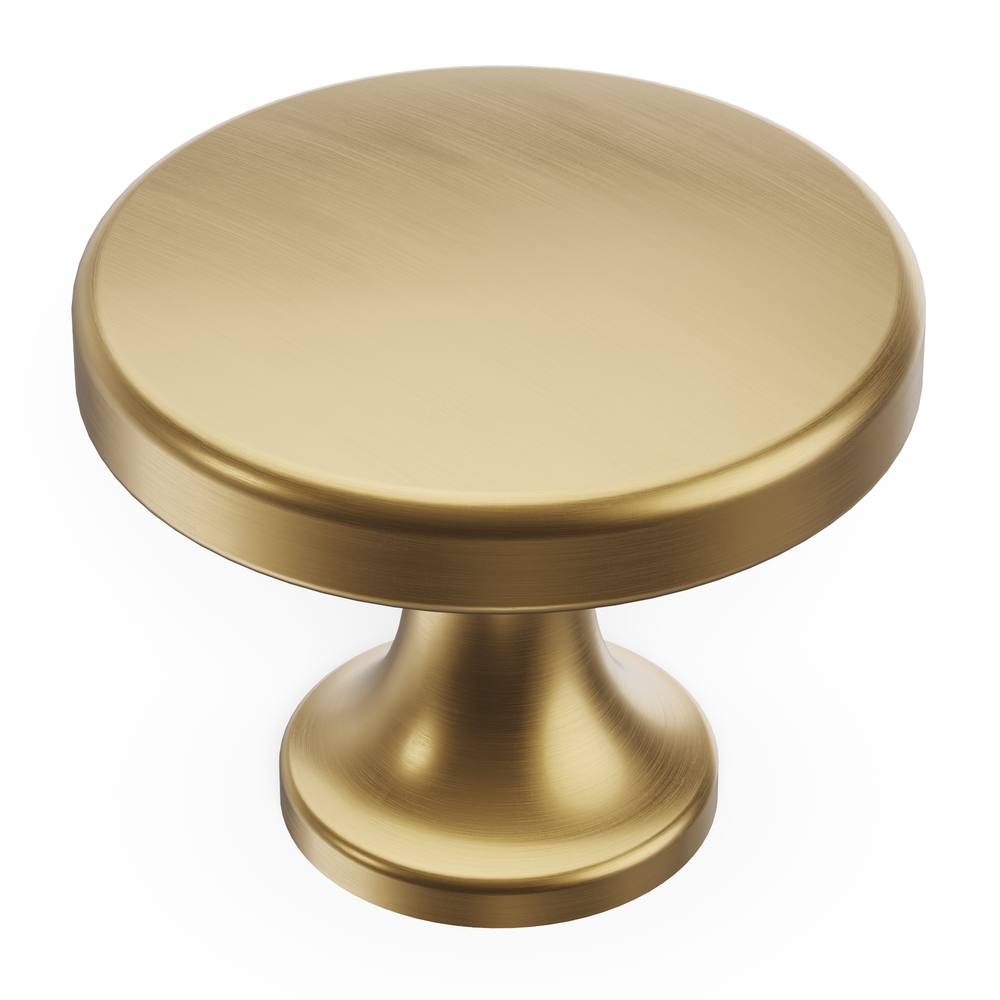 Forge Knob 1-3/8 Inch Diameter Champagne Bronze