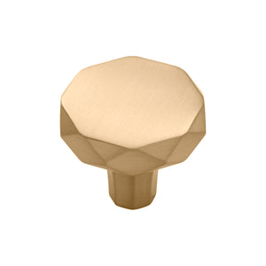 Karat Knob 1-1/4 Inch Diameter Champagne Bronze