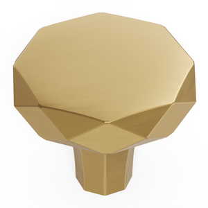Karat Knob 1-1/4 Inch Diameter Champagne Bronze