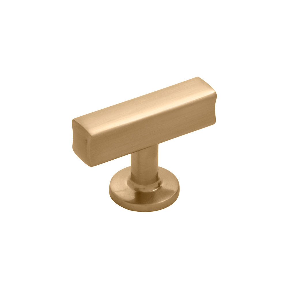 Woodward T-Knob 1-15/16 Inch x 15/16 Inch Champagne Bronze