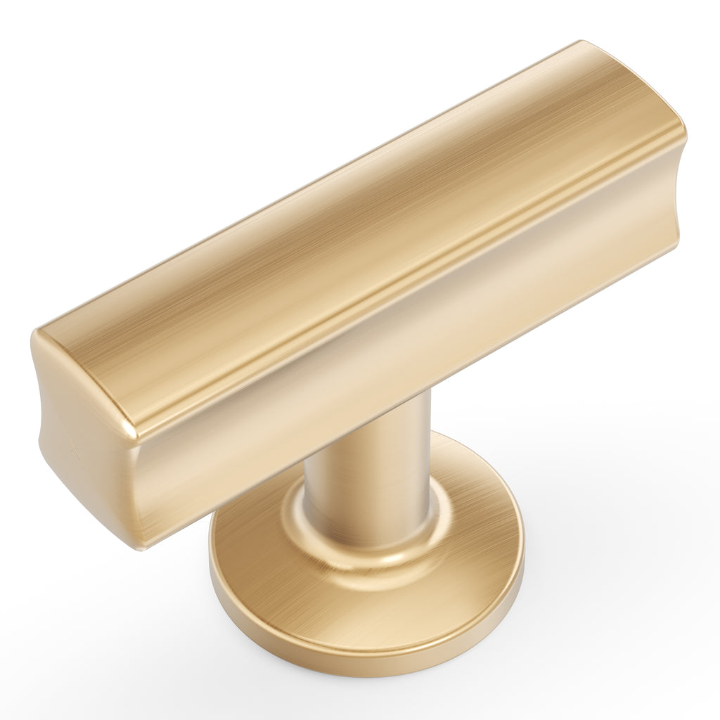 Woodward T-Knob 1-15/16 Inch x 15/16 Inch Champagne Bronze Finish