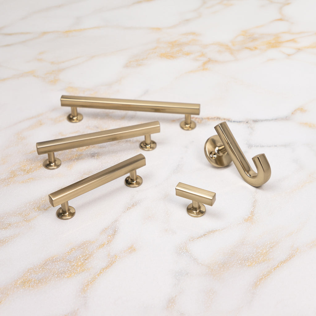 Woodward T-Knob 1-15/16 Inch x 15/16 Inch Champagne Bronze Finish