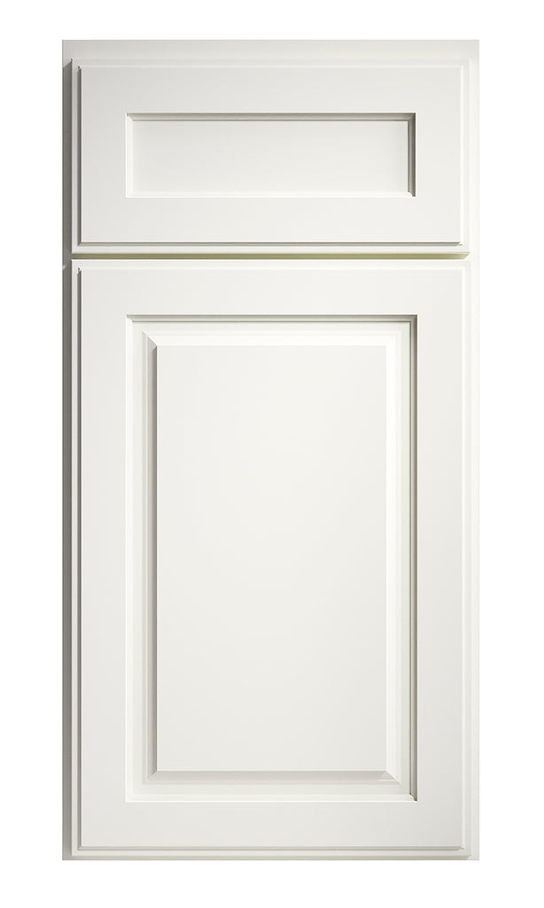 Chalet White Raised Panel Sample