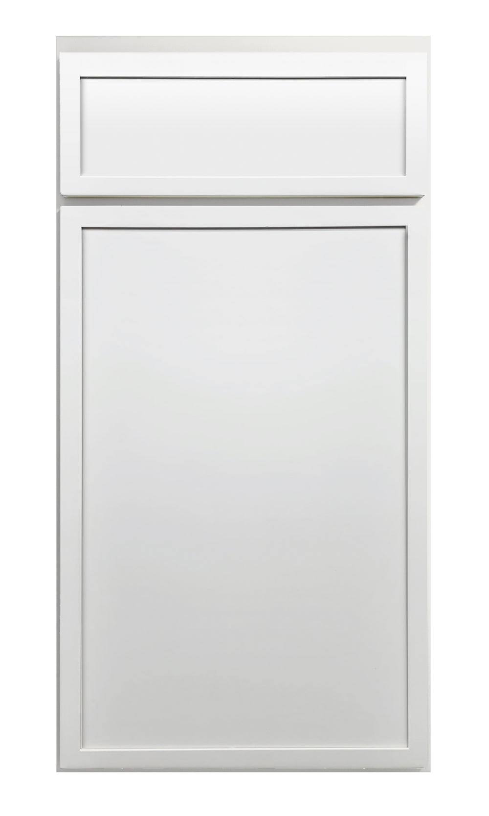 Shop Franklin White Slim Shaker Cabinets