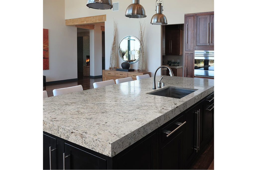 Corsica Gold Snowfall Granite