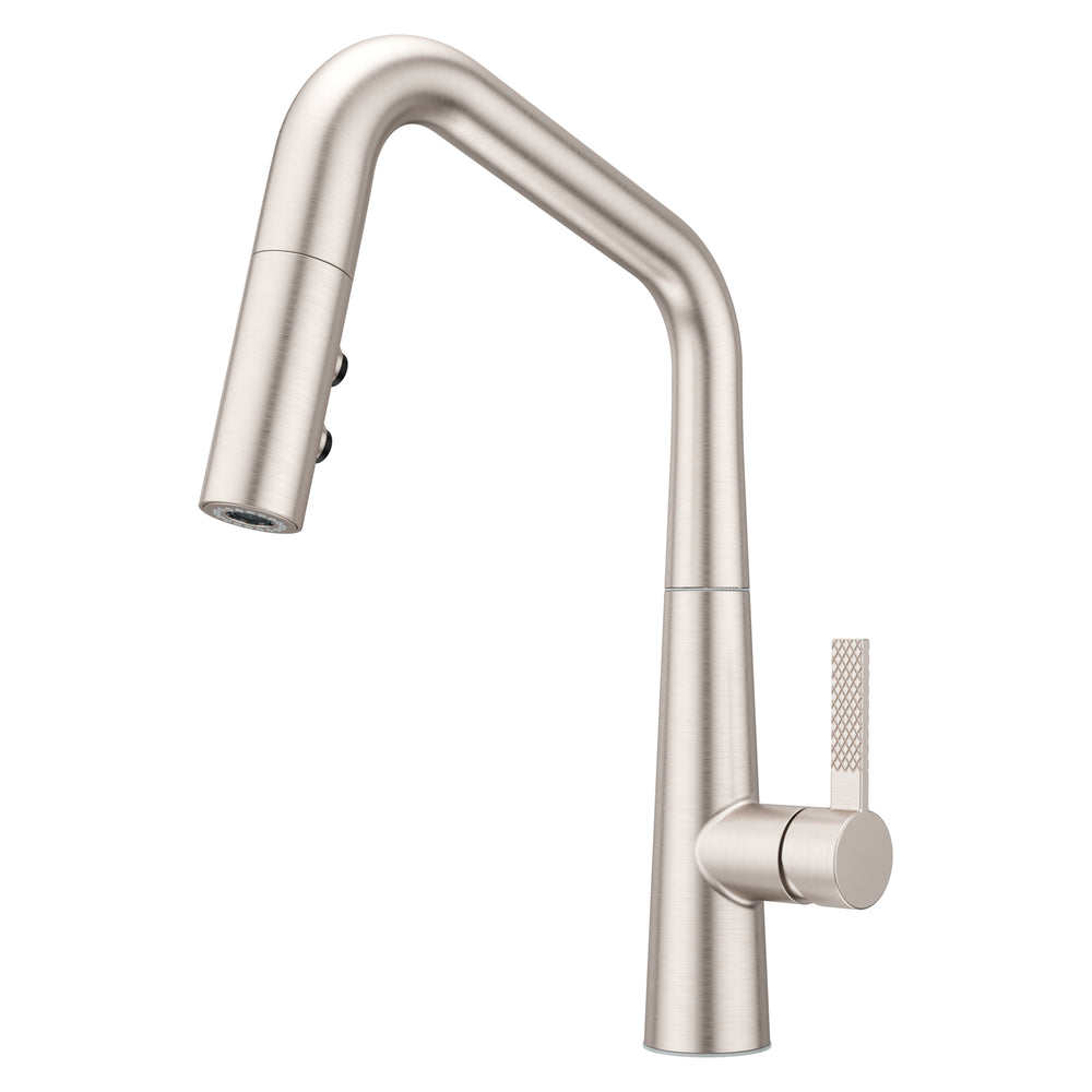 Asari Kitchen Faucet 1-Handle Spot Defense Brushed Nickel