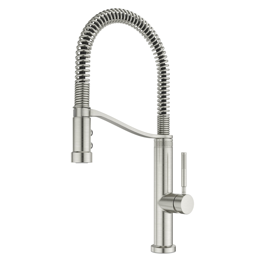 Bruton Kitchen Faucet Pull-Down Culinary 1-Handle Stainless Steel