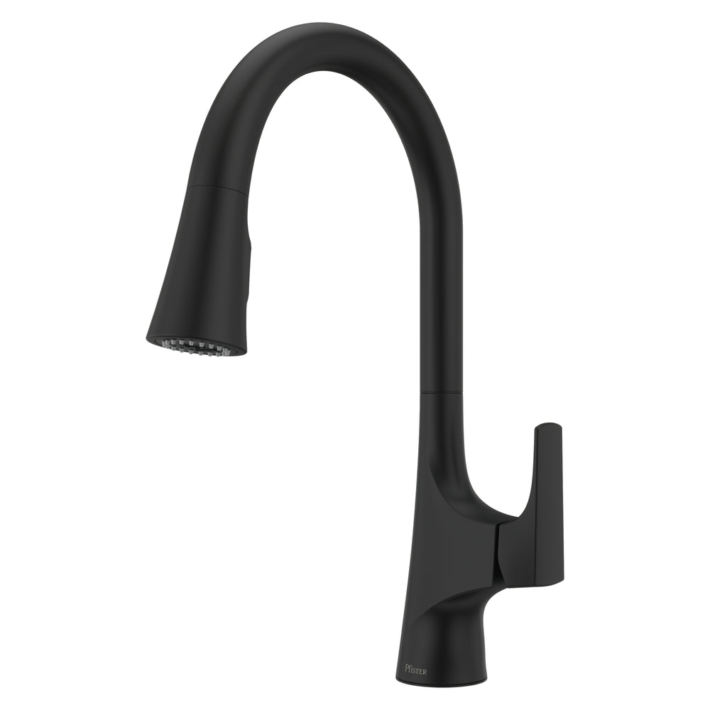 Norden Kitchen Faucet Pull Down Matte Black