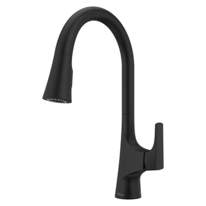 Norden Kitchen Faucet Pull Down Matte Black