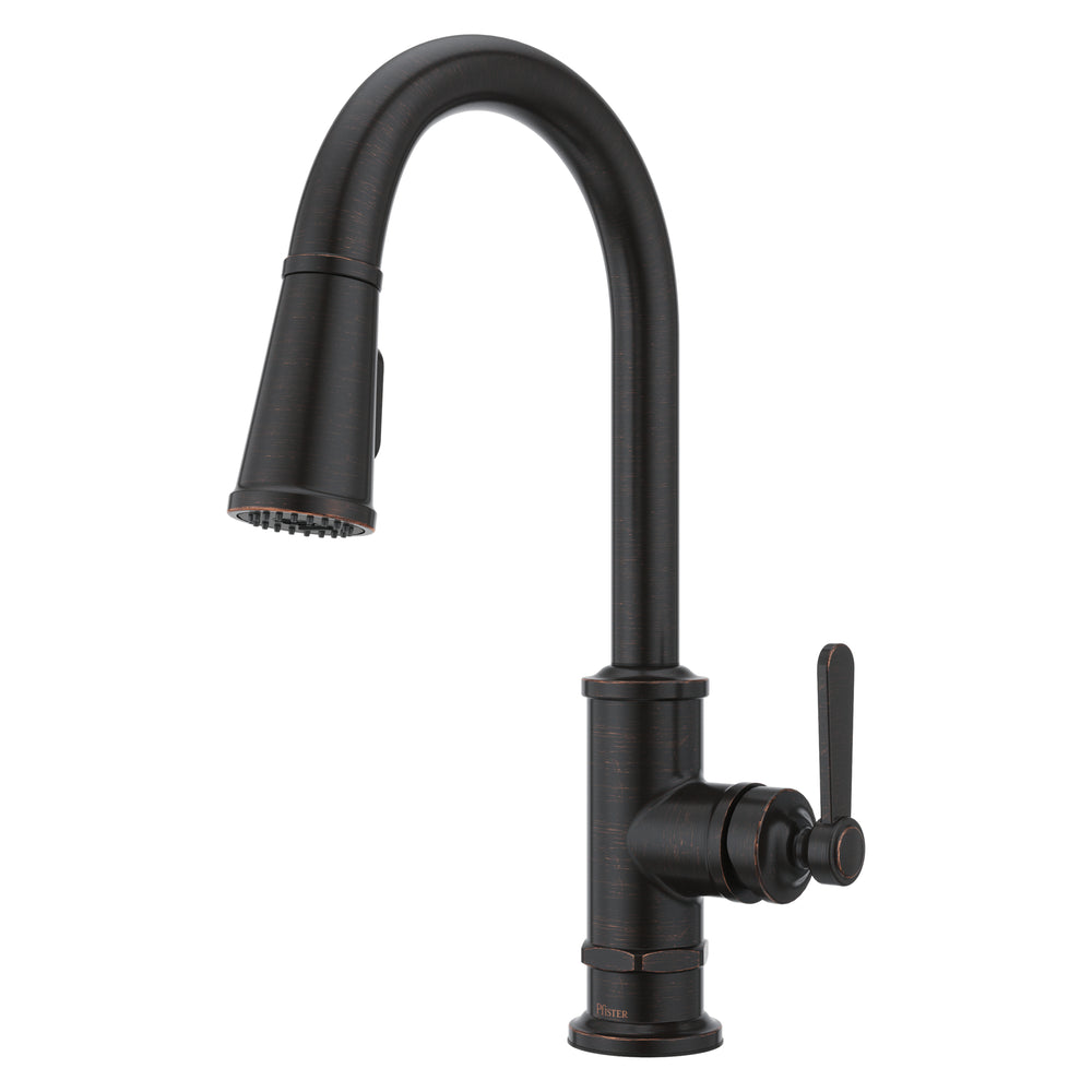 Port Haven Kitchen Faucet Pull-Down 1-Handle Tuscan Bronze