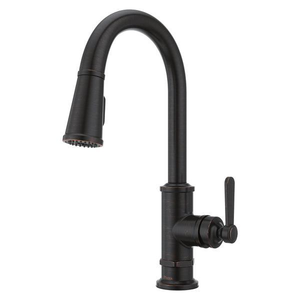 Port Haven Kitchen Faucet Pull-Down 1-Handle Tuscan Bronze