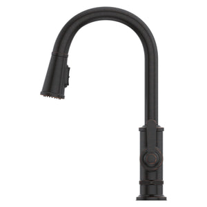 Port Haven Kitchen Faucet Pull-Down 1-Handle Tuscan Bronze