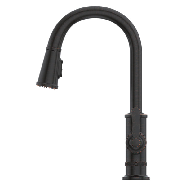 Port Haven Kitchen Faucet Pull-Down 1-Handle Tuscan Bronze