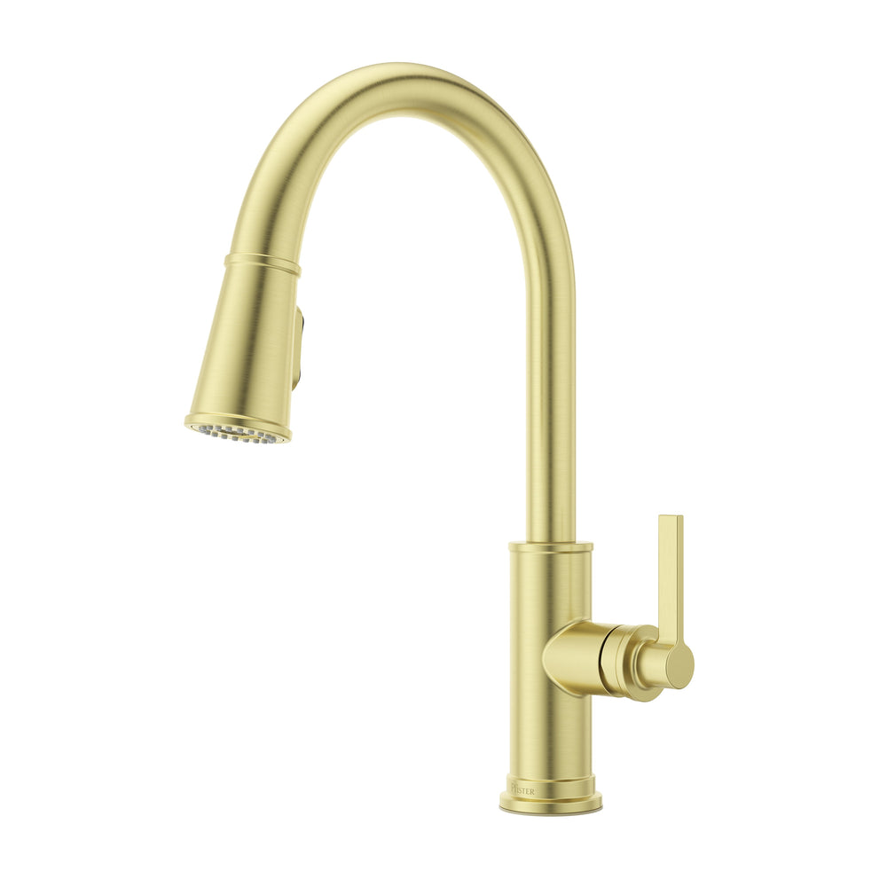 Havenridge Kitchen Faucet 1 Handle Brushed Gold