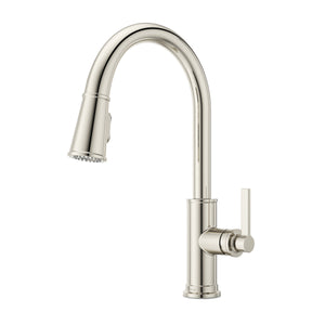 Havenridge Kitchen Faucet 1 Handle Polished Nickel