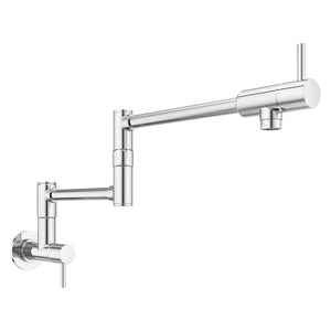 Lita Wall Mount Pot Filler 1-Handle Polished Chrome