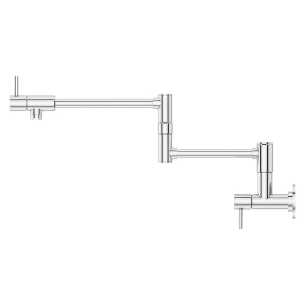 Lita Wall Mount Pot Filler 1-Handle Polished Chrome